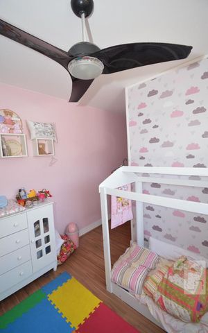 Apartamento à venda com 63m², 2 quartos e 1 vagaQuarto 2