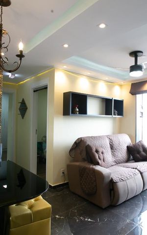 Apartamento à venda com 56m², 2 quartos e 1 vagaSala