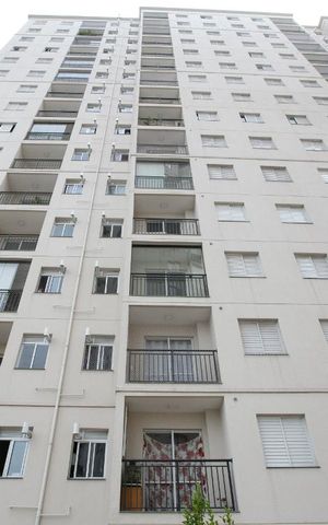 Apartamento à venda com 56m², 2 quartos e 1 vagaFachada do bloco