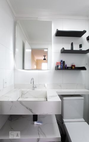 Apartamento à venda com 56m², 2 quartos e 1 vagaBanheiro da Suíte