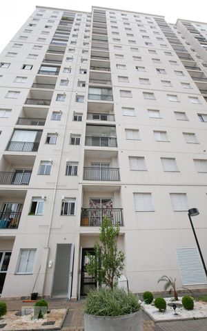 Apartamento à venda com 56m², 2 quartos e 1 vagaFachada do bloco