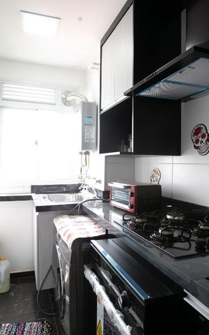 Apartamento à venda com 56m², 2 quartos e 1 vagaCozinha