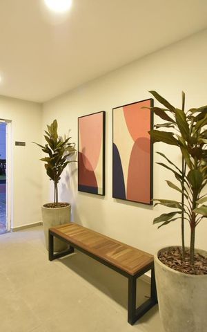 Apartamento à venda com 48m², 2 quartos e 1 vagaÁrea comum - hall de entrada