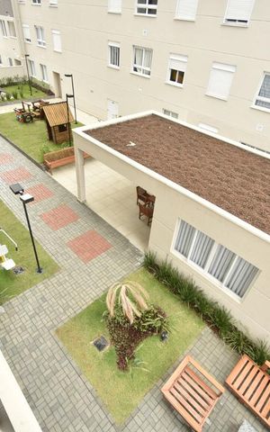 Apartamento à venda com 48m², 2 quartos e 1 vagaVista da varanda