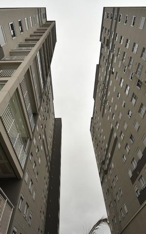 Apartamento à venda com 48m², 2 quartos e 1 vagaÁrea comum - fachada interna