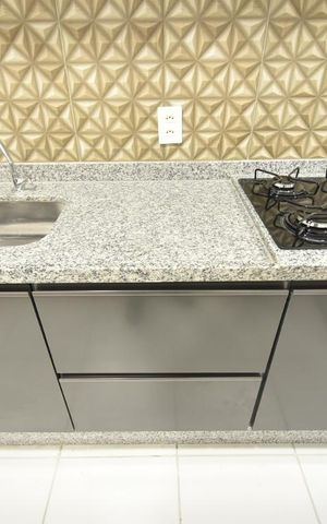 Apartamento à venda com 48m², 2 quartos e 1 vagaCozinha