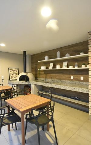 Apartamento à venda com 48m², 2 quartos e 1 vagaÁrea comum - espaço gourmet