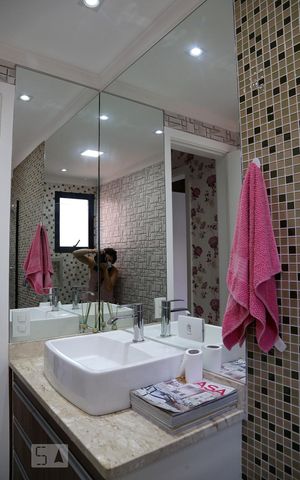 Apartamento para alugar com 150m², 3 quartos e 2 vagasBanheiro Social