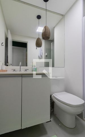 Apartamento à venda com 50m², 1 quarto e sem vaga Apartamento à venda com 50m², 1 quarto e sem vagaBanheiro