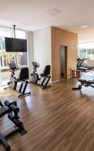 Studio para alugar com 44m², 1 quarto e 1 vaga Studio para alugar com 44m², 1 quarto e 1 vagaAcademia