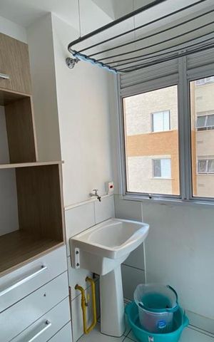 Apartamento para alugar com 49m², 2 quartos e 1 vaga Apartamento para alugar com 49m², 2 quartos e 1 vagaÁrea de Serviço