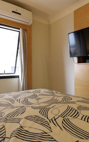 Apartamento à venda com 43m², 1 quarto e 1 vagaQuarto