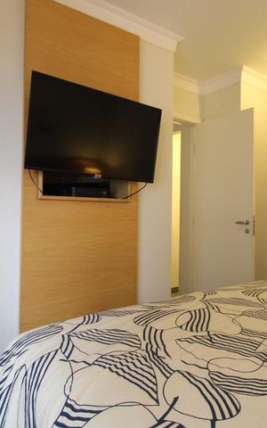 Apartamento à venda com 43m², 1 quarto e 1 vagaQuarto