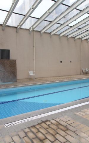 Apartamento à venda com 43m², 1 quarto e 1 vagaPiscina