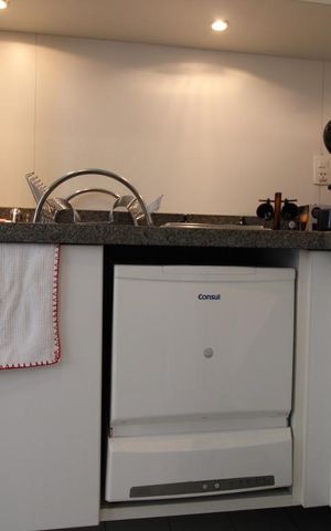 Apartamento à venda com 43m², 1 quarto e 1 vagaCozinha
