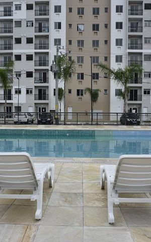 Apartamento à venda com 44m², 2 quartos e 1 vagaÁrea comum - Piscina