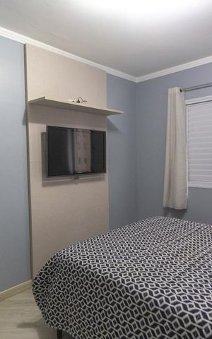 Apartamento à venda com 53m², 2 quartos e 1 vagaQuarto 2