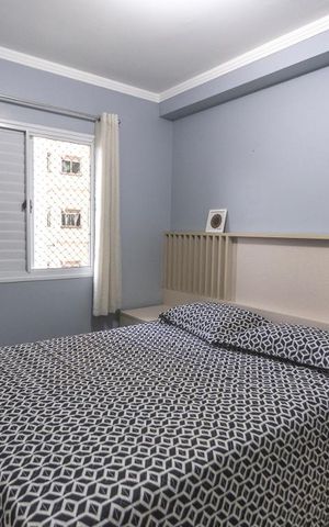 Apartamento à venda com 53m², 2 quartos e 1 vagaQuarto 2