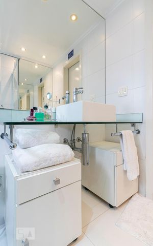 Apartamento para alugar com 104m², 3 quartos e 3 vagasBanheiro da Suíte