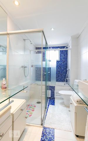 Apartamento para alugar com 104m², 3 quartos e 3 vagasBanheiro da Suíte