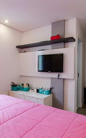 Apartamento à venda com 130m², 3 quartos e 2 vagas Apartamento à venda com 130m², 3 quartos e 2 vagasSuíte 1