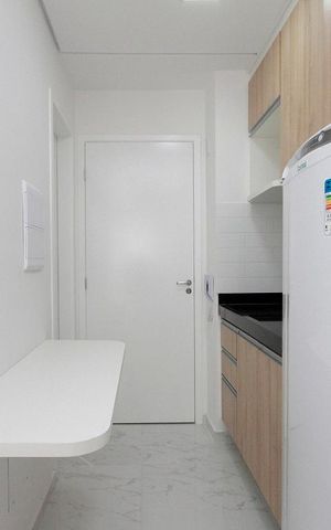Studio à venda com 21m², 1 quarto e sem vagaCozinha
