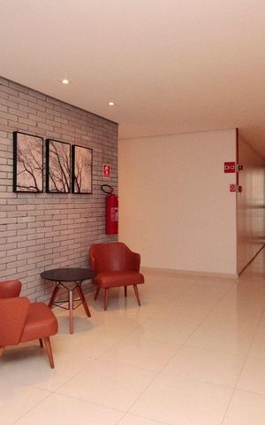 Studio à venda com 21m², 1 quarto e sem vagaHall Social