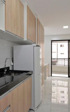 Studio à venda com 21m², 1 quarto e sem vagaCozinha