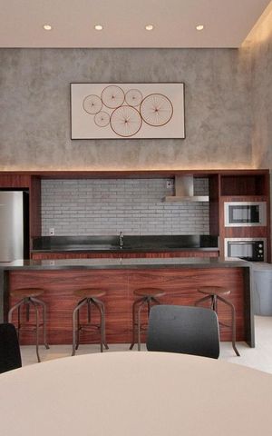 Studio à venda com 21m², 1 quarto e sem vagaSalão de Festas