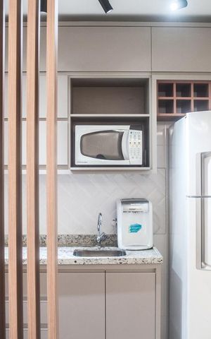Apartamento à venda com 41m², 1 quarto e 1 vaga Apartamento à venda com 41m², 1 quarto e 1 vagaCozinha