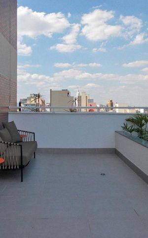 Studio para alugar com 16m², 1 quarto e sem vagaTerraço
