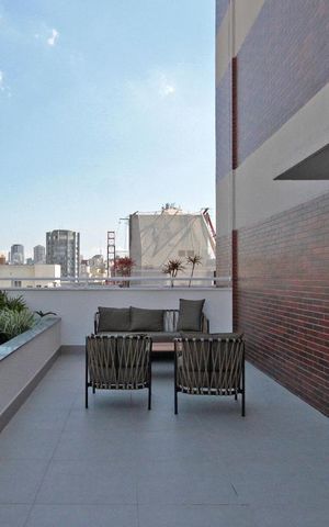 Studio para alugar com 16m², 1 quarto e sem vagaTerraço