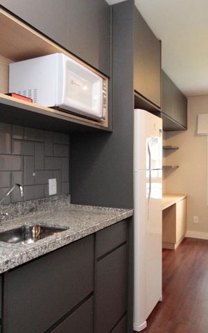 Studio para alugar com 16m², 1 quarto e sem vagaCozinha