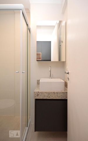 Studio para alugar com 16m², 1 quarto e sem vagaBanheiro