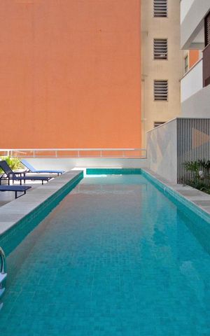 Studio para alugar com 16m², 1 quarto e sem vagaPiscina