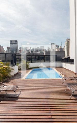 Apartamento para alugar com 44m², 1 quarto e 1 vaga Apartamento para alugar com 44m², 1 quarto e 1 vagaCobertura piscina