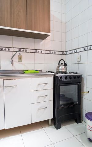 Apartamento à venda com 50m², 1 quarto e 1 vagaCozinha