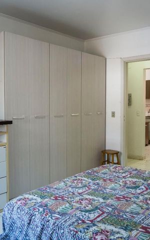 Apartamento à venda com 50m², 1 quarto e 1 vagaSala/Quarto