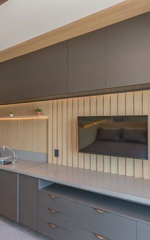 Studio à venda com 22m², 1 quarto e 1 vaga Studio à venda com 22m², 1 quarto e 1 vagaCozinha