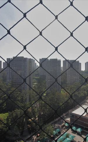 Apartamento para alugar com 159m², 3 quartos e 3 vagasVista da varanda