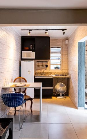 Studio para alugar com 30m², 1 quarto e sem vagaKitnet