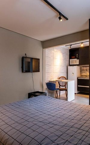 Studio para alugar com 30m², 1 quarto e sem vagaKitnet