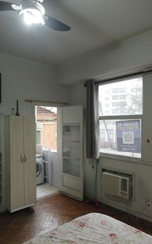 Studio para alugar com 35m², 1 quarto e sem vagaQuarto