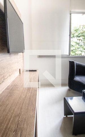 Apartamento à venda com 33m², 1 quarto e 1 vaga Apartamento à venda com 33m², 1 quarto e 1 vagaSala2 detalhe vista