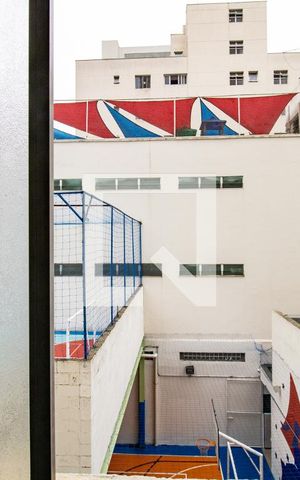 Apartamento à venda com 33m², 1 quarto e 1 vaga Apartamento à venda com 33m², 1 quarto e 1 vagaÁrea de serviço - vista