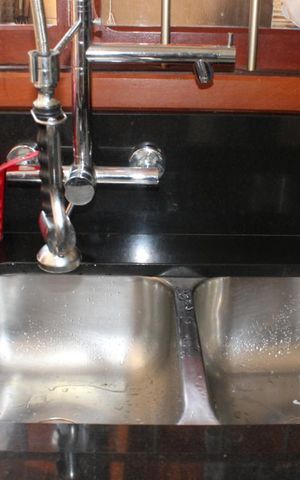 Casa à venda com 92m², 2 quartos e 1 vagaDetalhe cozinha