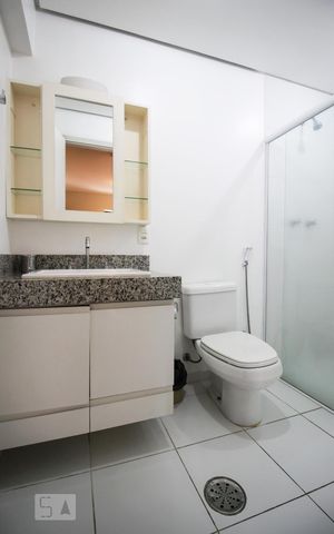 Apartamento para alugar com 32m², 1 quarto e 1 vaga Apartamento para alugar com 32m², 1 quarto e 1 vagaBanheiro