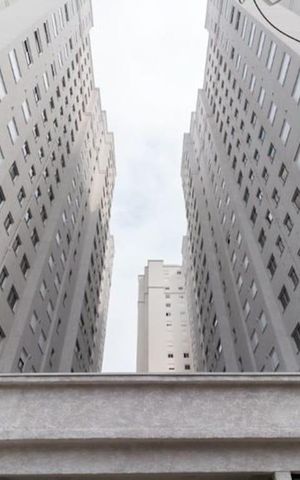 Studio à venda com 27m², 1 quarto e sem vagaFachada 