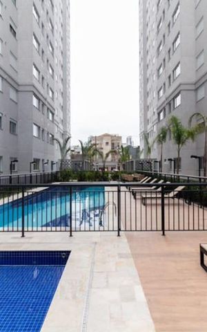 Studio à venda com 27m², 1 quarto e sem vagaPiscina 
