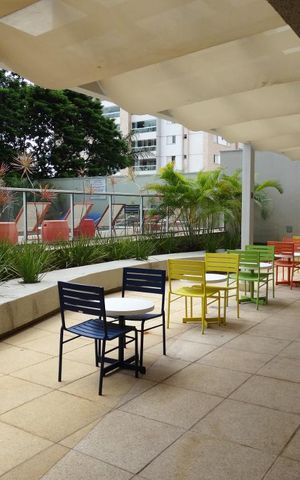 Apartamento para alugar com 33m², 1 quarto e 1 vagaÁrea comum